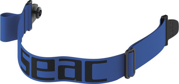 Seacsub Mask Fabric Straps Blue
