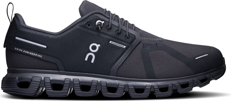 On Cloud 6 Waterproof Mens Black / Black