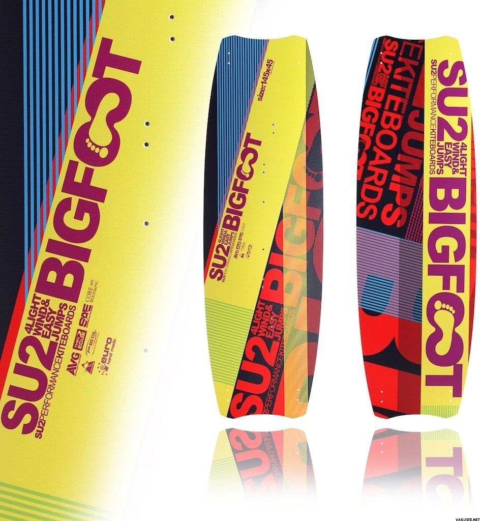 SU-2 BigFoot (Complete) Yellow-orange-purple-dark purple