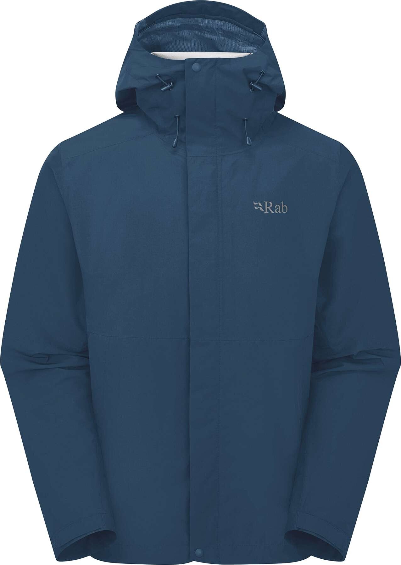 Rab Downpour Jacket Mens Tempest Blue