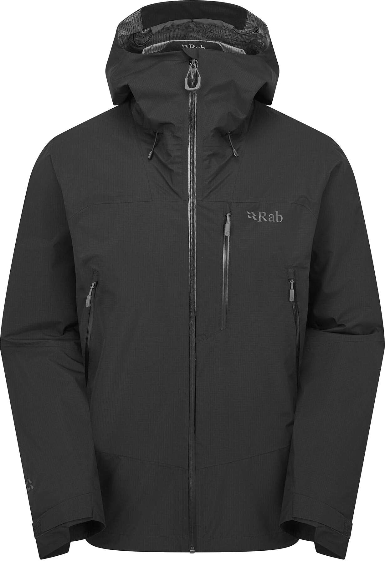Rab Downpour Mountain Jacket Mens Black