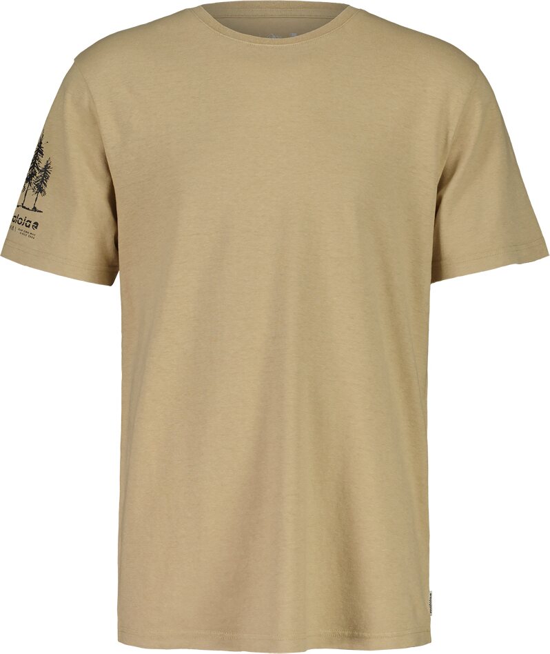 Maloja LaivesM. Organic Hemp Tee Mens Gravel
