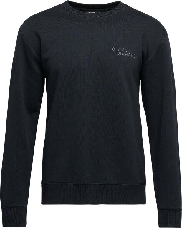 Black Diamond Mini Stacked Crewneck Mens Black