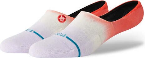 Stance Double Dip No Show Womens Coral