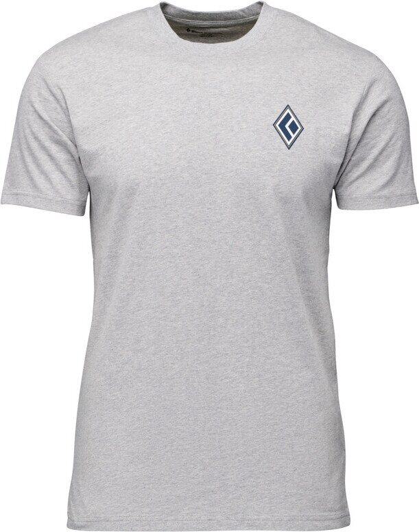 Black Diamond Heritage Alpinist Short Sleeve Tee Mens Nickel Heather