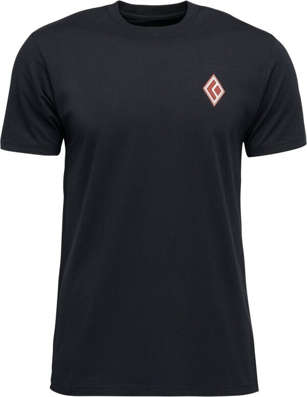 Black Diamond Heritage Alpinist Short Sleeve Tee Mens Black
