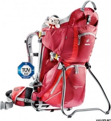 Deuter Kid comfort 2 Cranberry - Fire