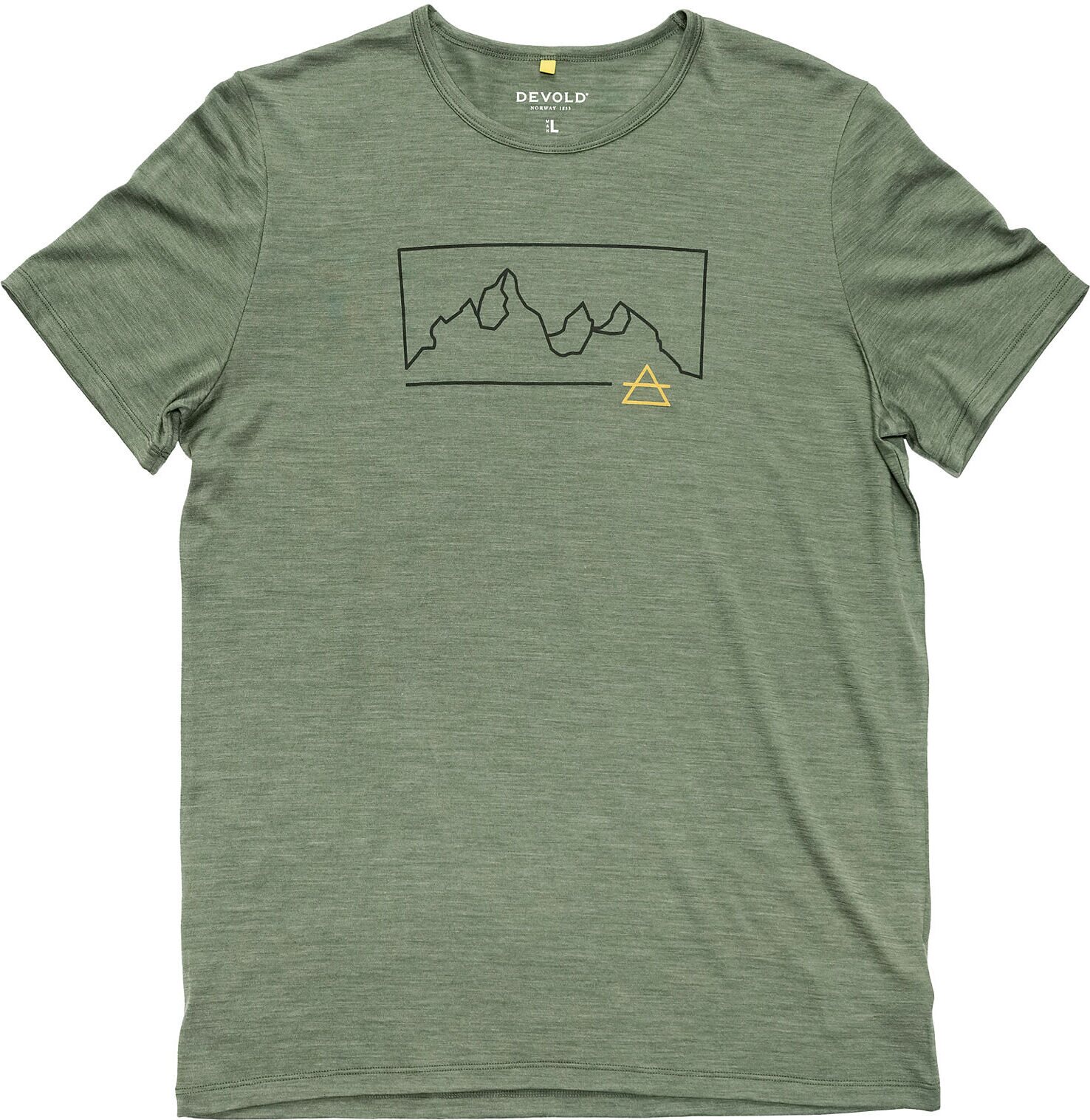 Devold Active Outline Tee Mens Forest