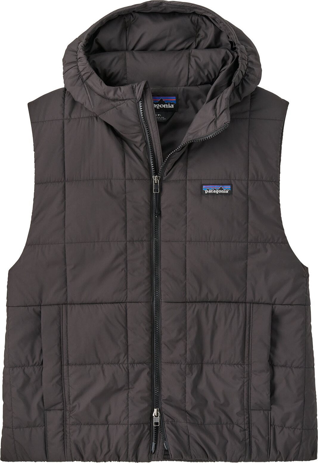Patagonia Light Gust Hooded Vest Womens Black