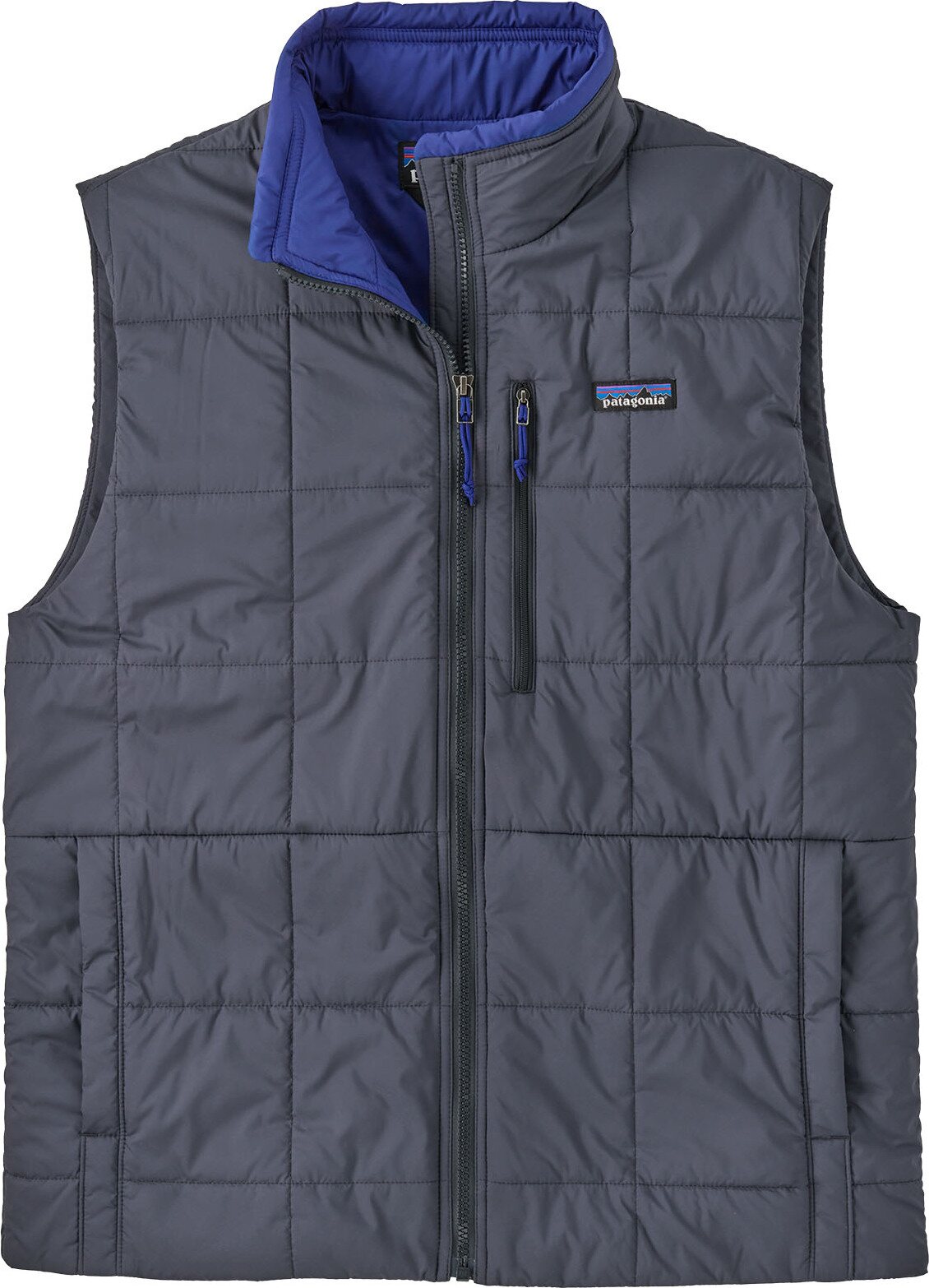 Patagonia Light Gust Vest Mens Smolder Blue