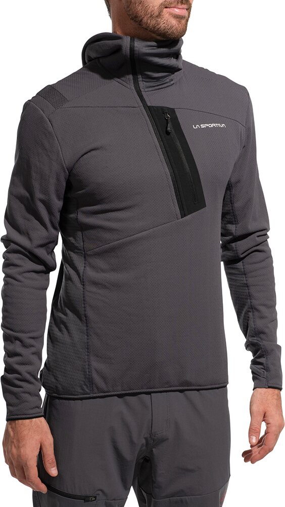 La Sportiva Big Wall Pullover Hoody Mens Onyx / Chalk