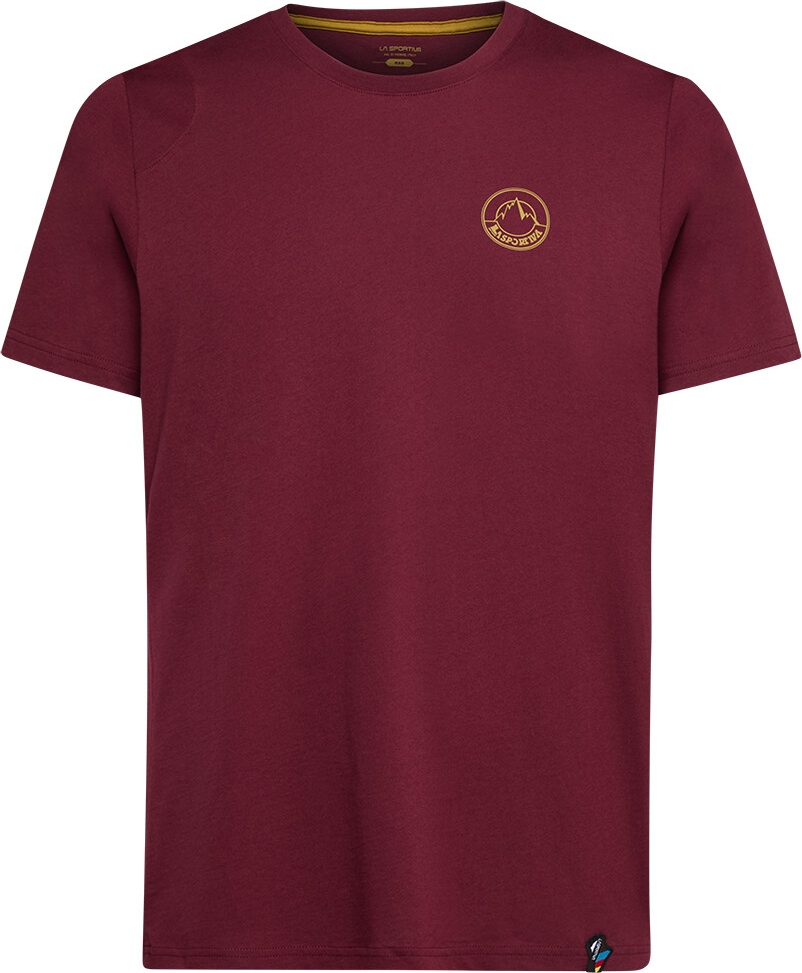 La Sportiva Circle Logo T-Shirt Mens Redwood