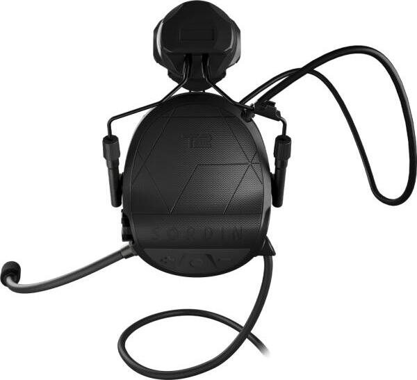 Sordin Supreme T2 CC ARC Helmet Černá