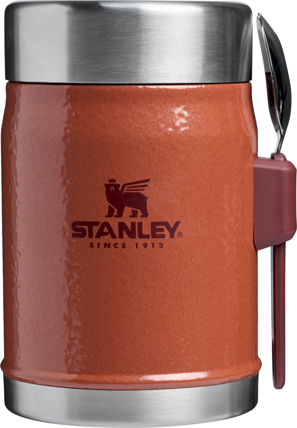 Stanley The Legendary Food Jar + Spork 0.4L (14oz) Hammertone Clay
