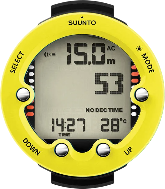 Suunto Zoop Novo sukellustietokone Lemon Yellow