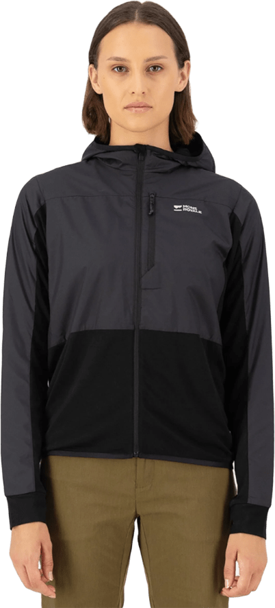 Mons Royale Diversion Merino Wind Jacket Womens Black