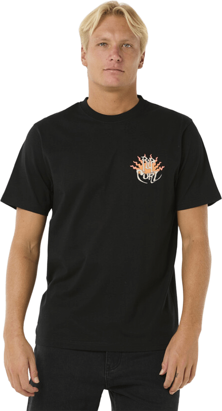Rip Curl Dazed Tee Mens Black