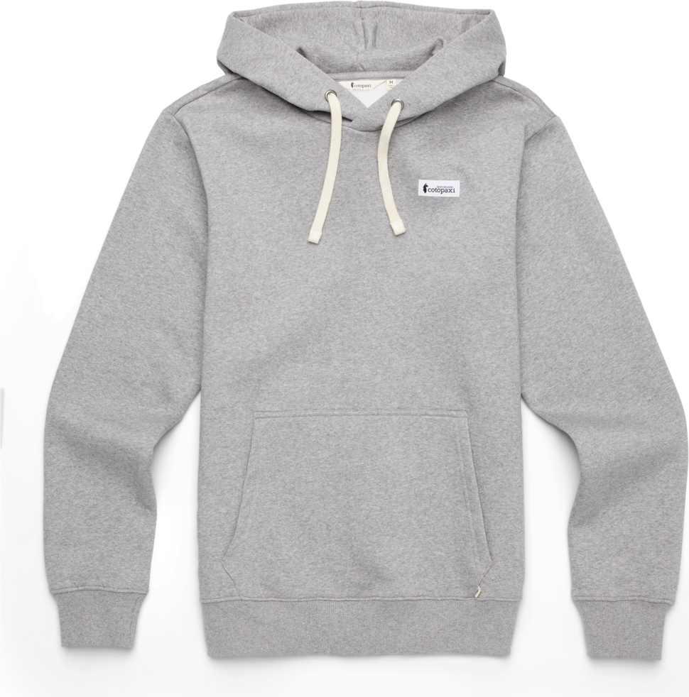 Cotopaxi Llama Patch Pullover Hoodie Mens Heather Grey