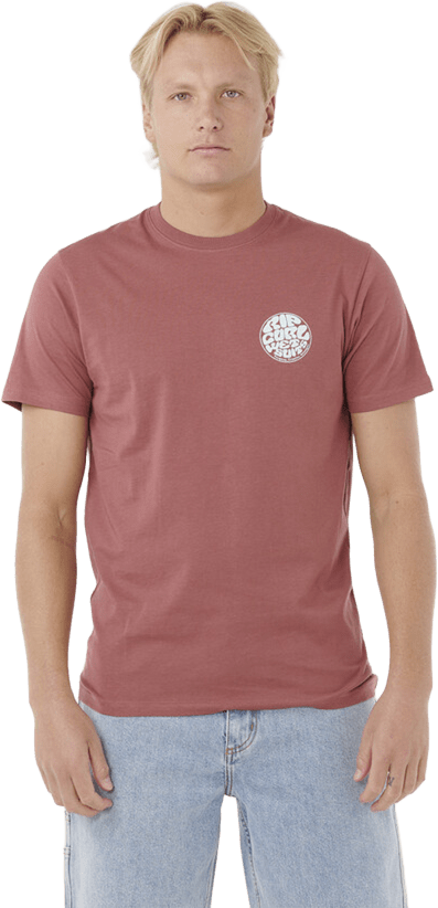 Rip Curl Wettie Icon Tee Mens Apple Butter
