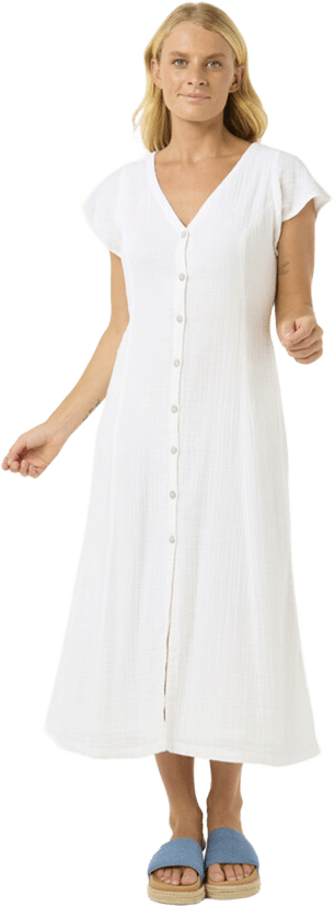 Rip Curl Premium Surf Long Dress Womens White