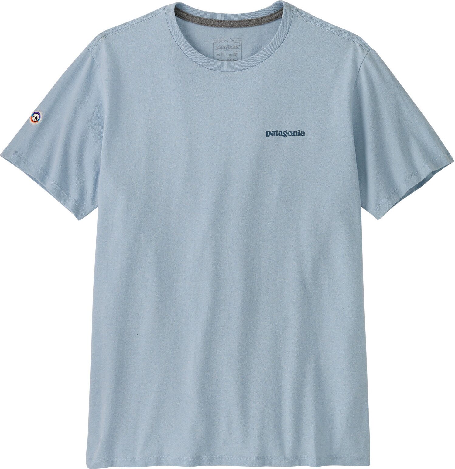 Patagonia Fitz Roy Icon Responsibili-Tee Unisex Fleck Blue