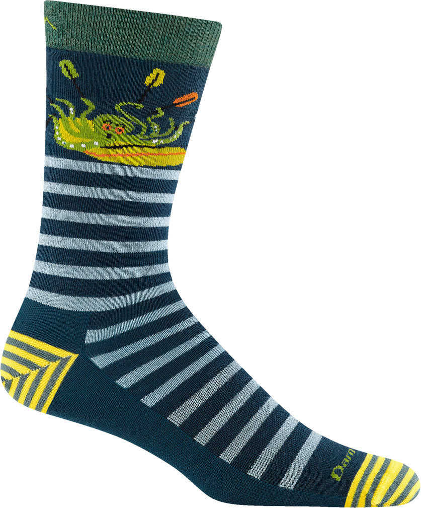 Darn Tough Animal Haus Crew Lightweight Merino Mens Dark Teal