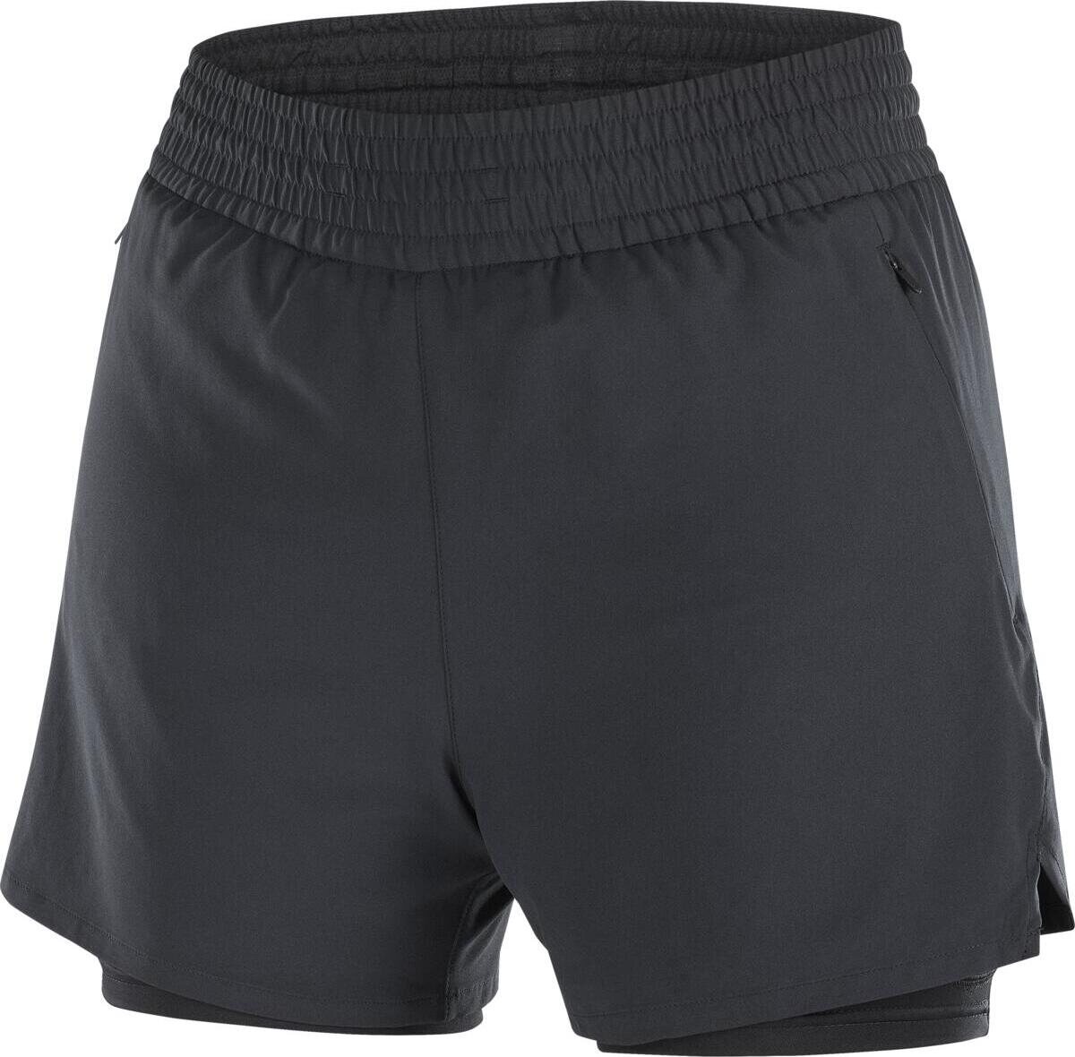 Salomon SHKout Core 2in1 4" Shorts Womens Deep Black