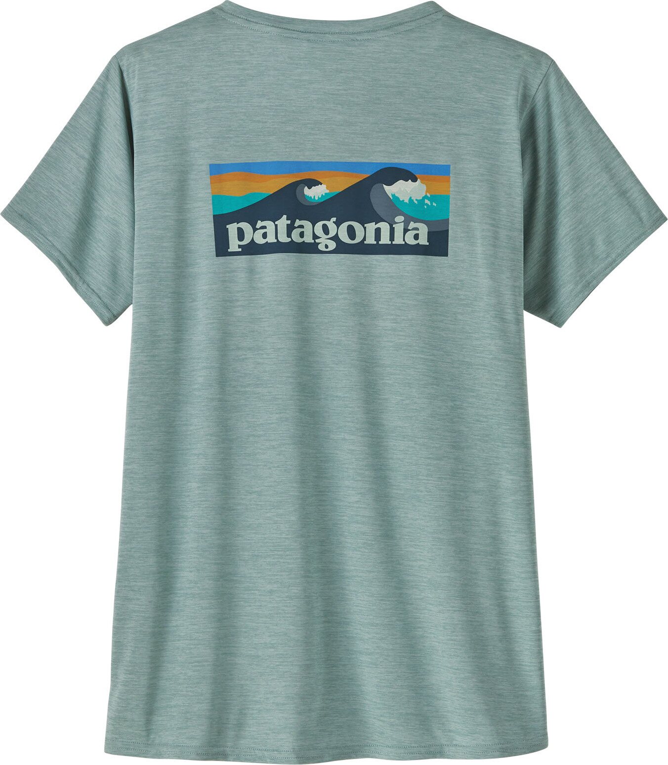 Patagonia Cap Cool Daily Graphic Shirt - Waters Womens Boardshort Logo: Thermal Blue X-Dye