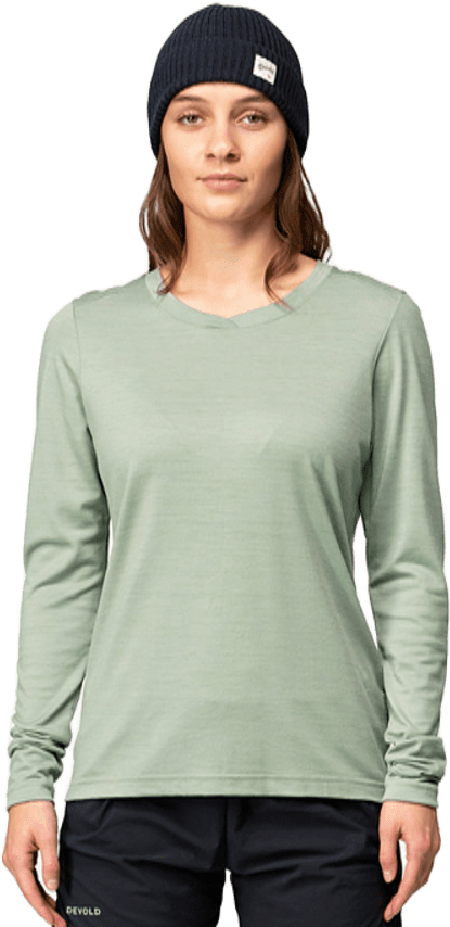 Devold Premium Long Sleeve Womens Fog