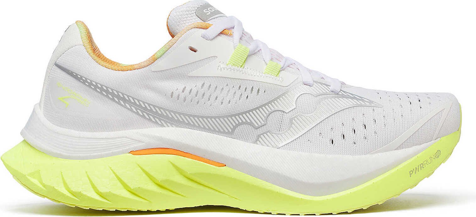 Saucony Endorphin Speed 4 Womens White/Sunny