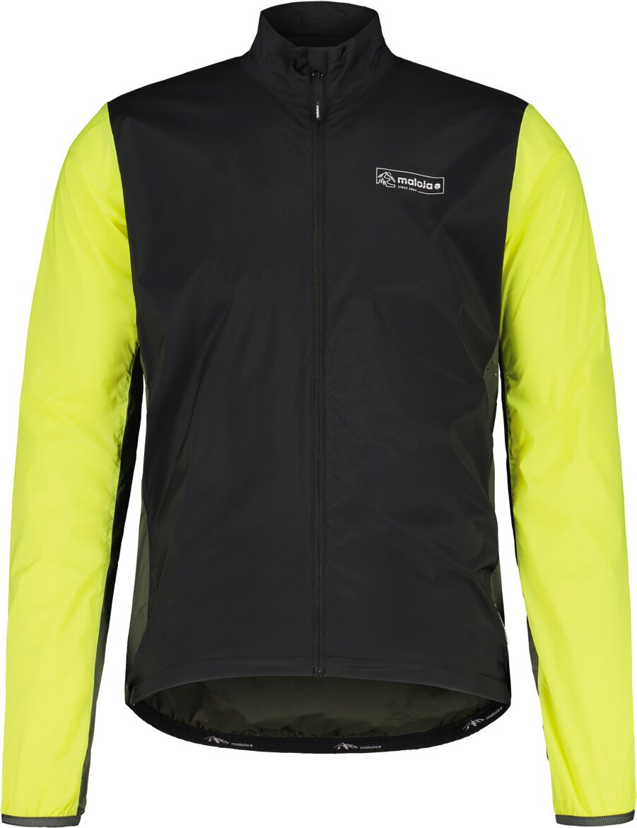 Maloja MaxM. Cycle Jacket Mens Deep Black Multi