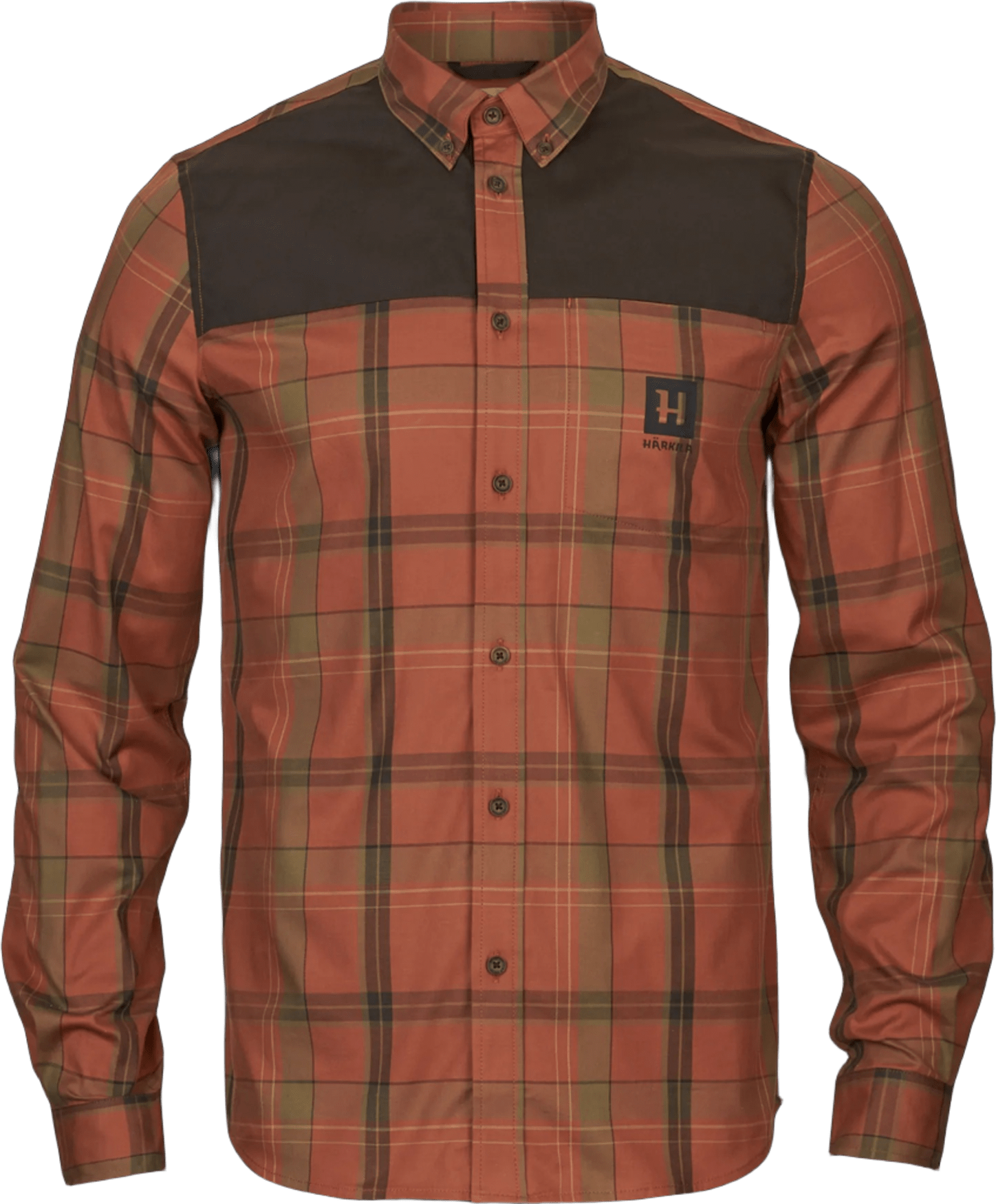 Härkila Anker Long Sleeve Shirt Mens Arabian Spice