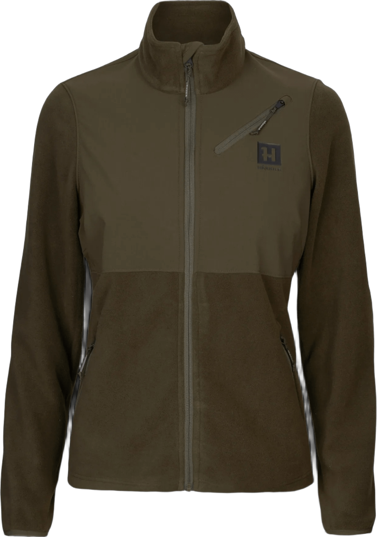 Härkila Fjell Fleece Jacket Womens Hunting Green / Willow Green