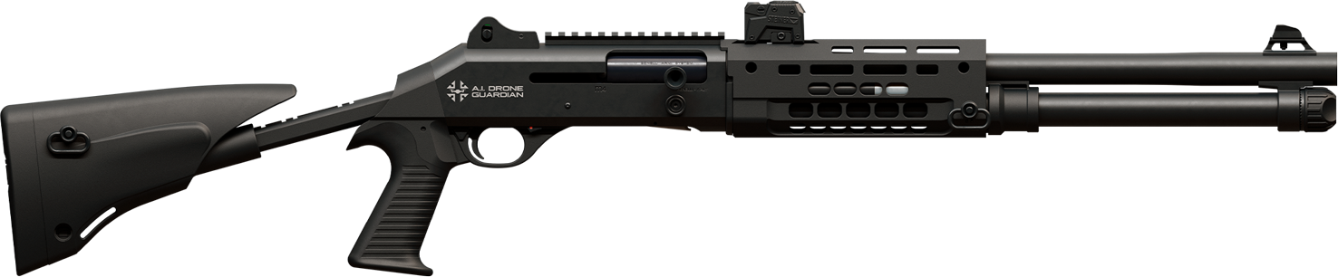 Benelli M4 AI Drone Guardian Musta