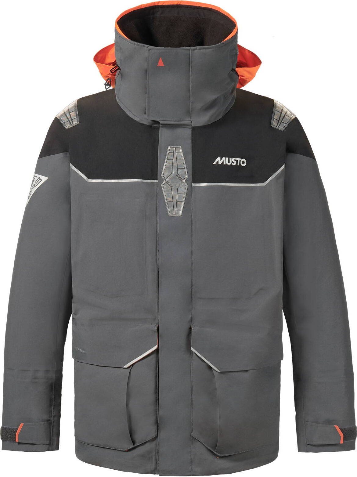 Musto BR3 Pertex Offshore Jacket Mens Charcoal