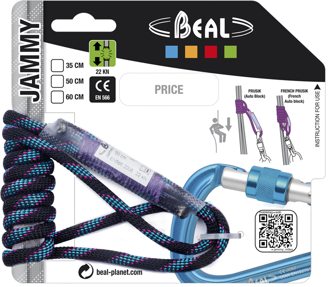 Beal Jammy Friction Hitch 50cm