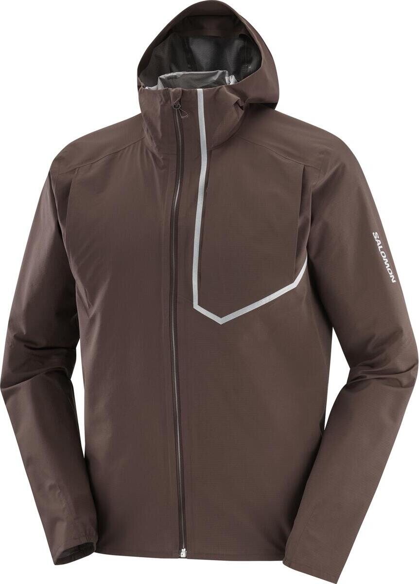 Salomon Bonatti Trail Jacket Mens Coffee Bean