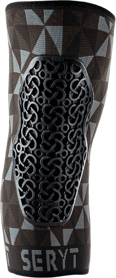 Seryt Flow Line Kneepads Arlecchino Grey Black