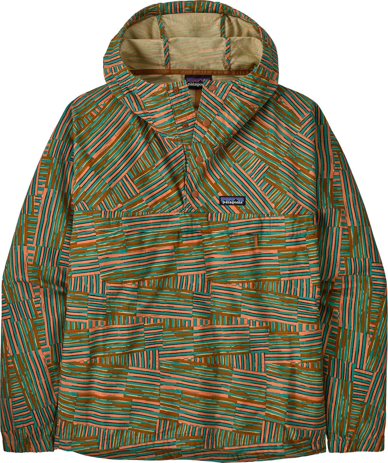 Patagonia Funhoggers Anorak Unisex Quilty Fitz: Heartleaf Green