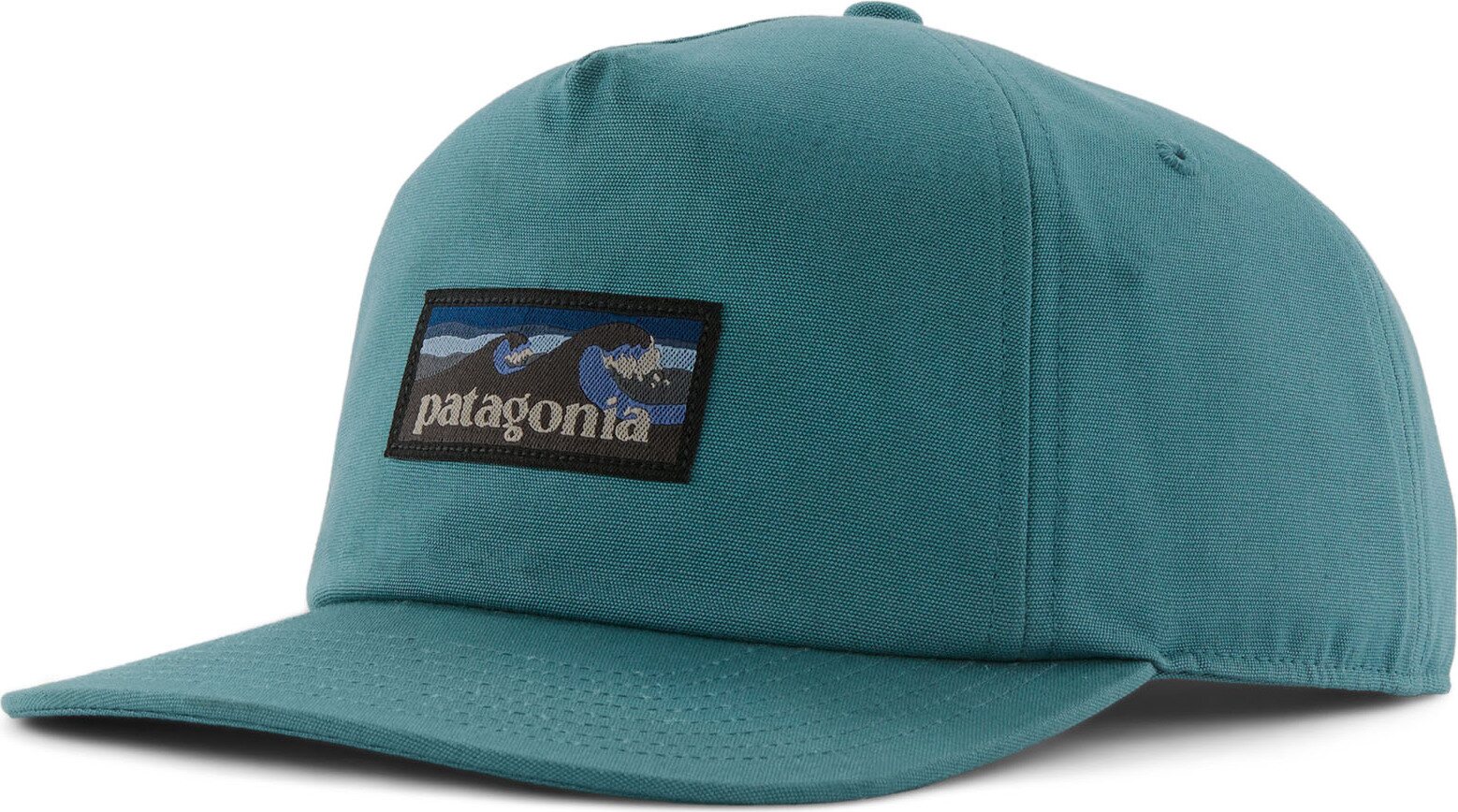 Patagonia Boardshort Label Funfarer Cap Wetland Blue