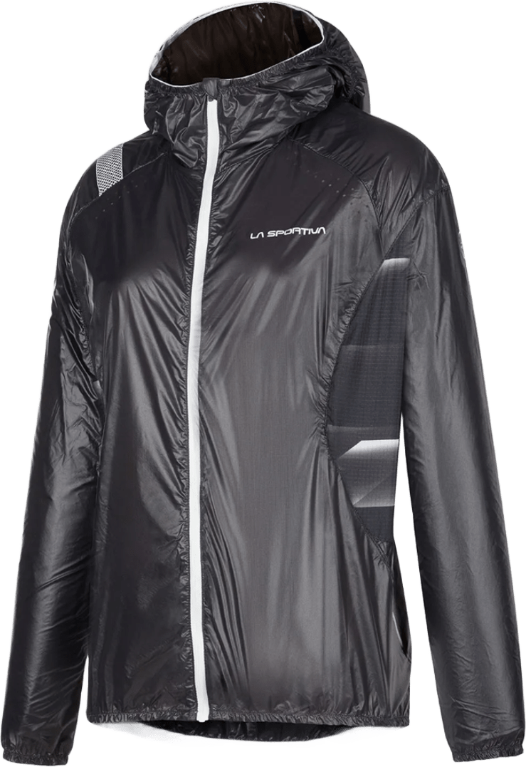 La Sportiva Briza Windbreaker Jacket Womens (2023) Carbon / Black