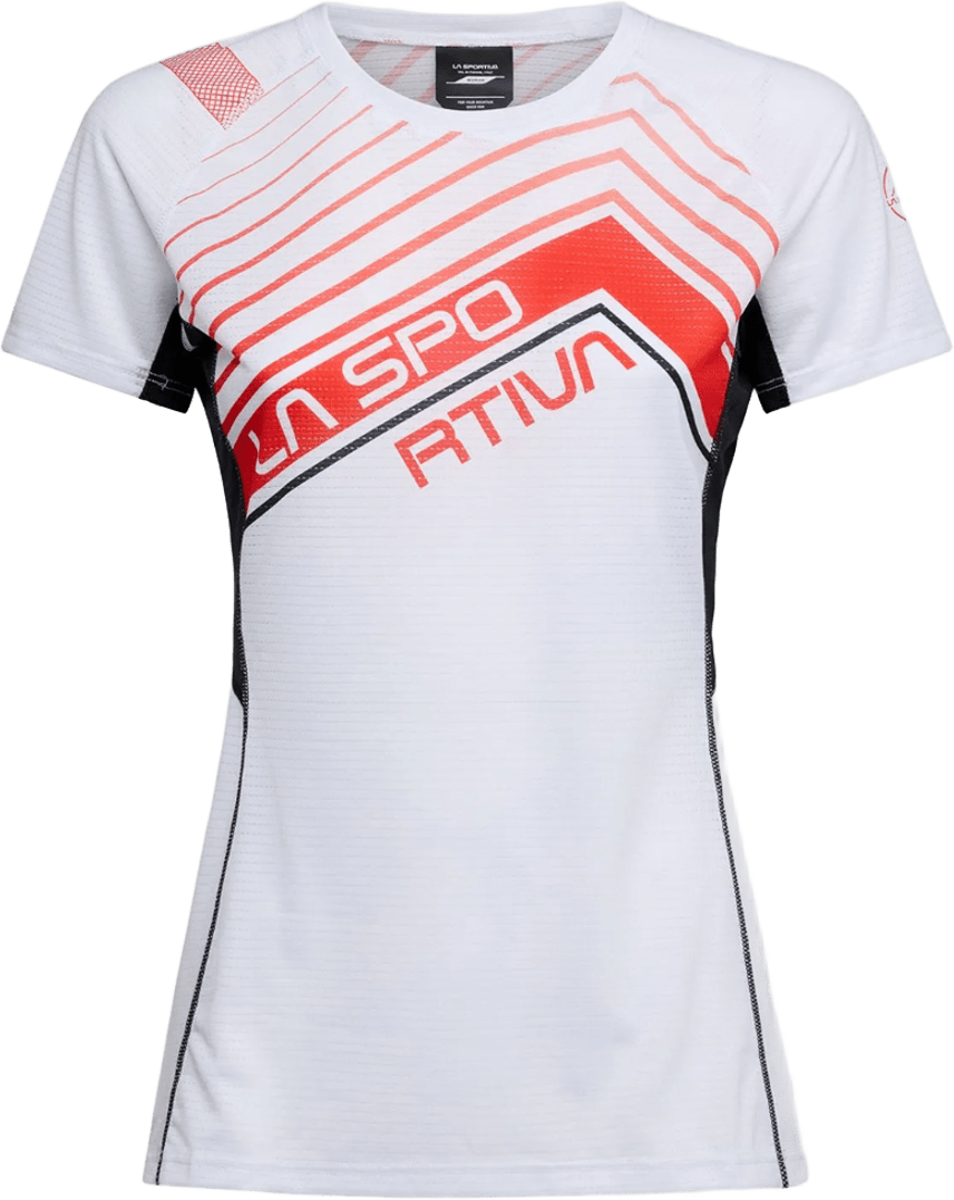 La Sportiva Wave T-Shirt Womens White / Black