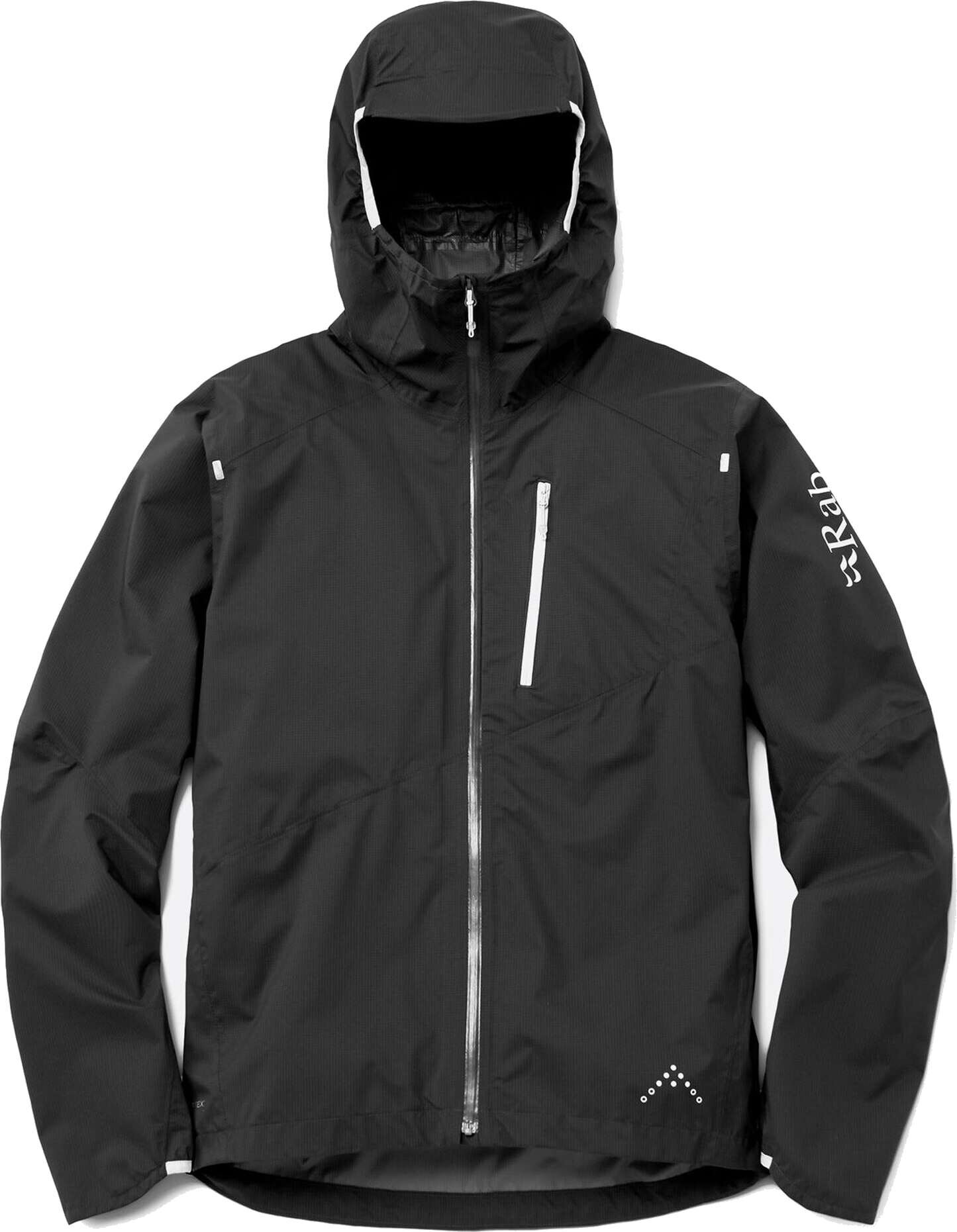 Rab Downpour Trail Light Jacket Mens Anthracite