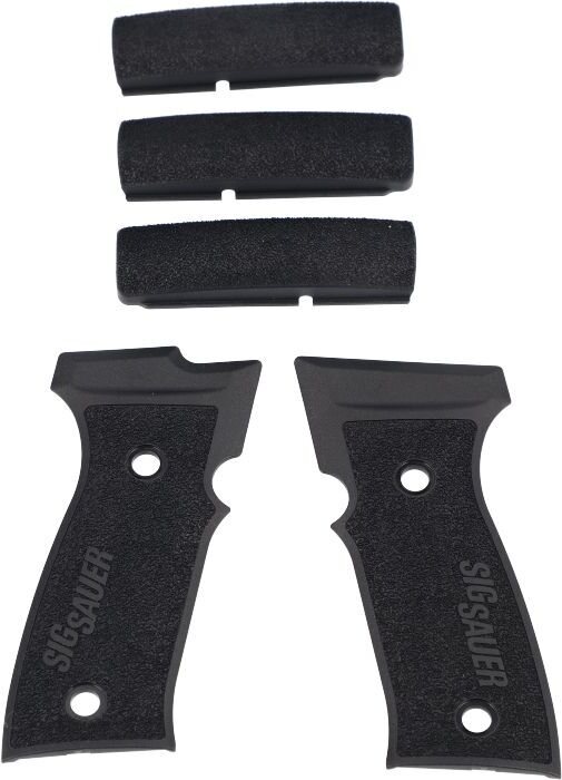 Sig Sauer P320 AXG Polymer Multi-Fit Grip Set Black