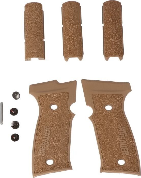 Sig Sauer P320 AXG Polymer Multi-Fit Grip Set Coyote