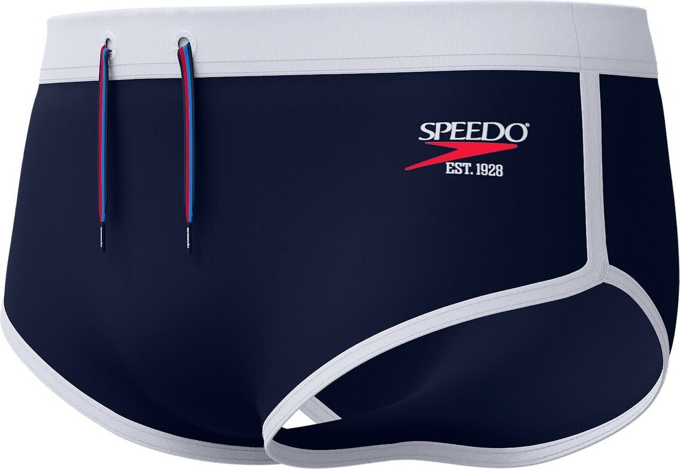 Speedo Retro Logo Brief Mens Peacoat