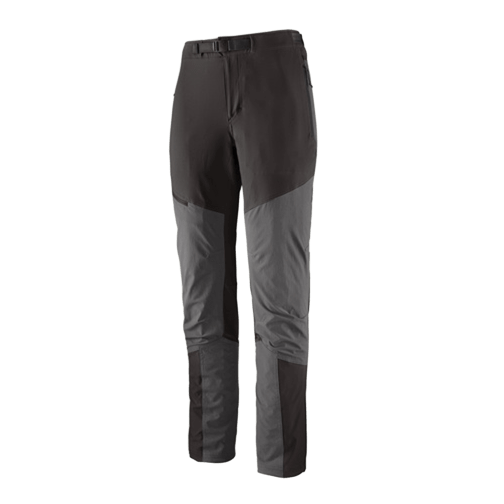 Patagonia Terravia Alpine Pants Womens Black w/Forge Grey