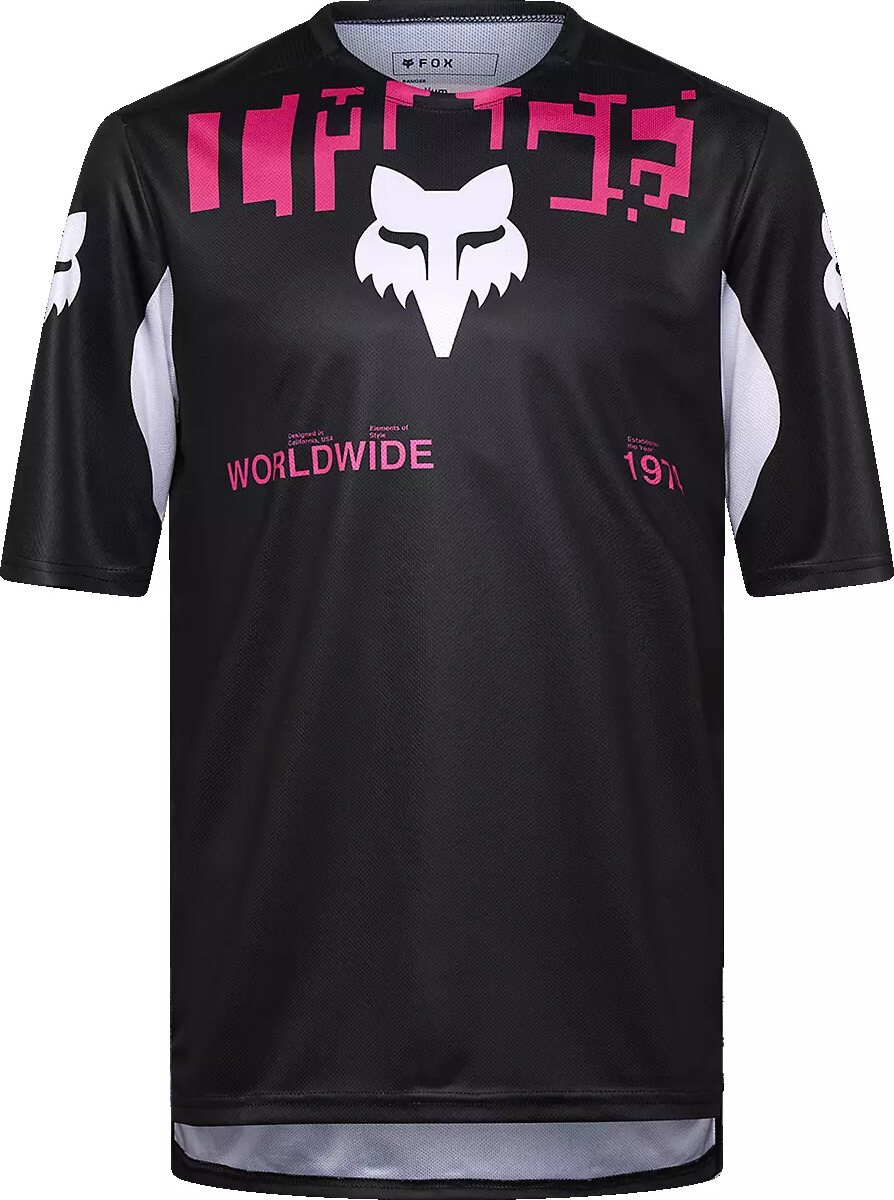 Fox Racing Ranger SS Jersey Digi Image Mens Black