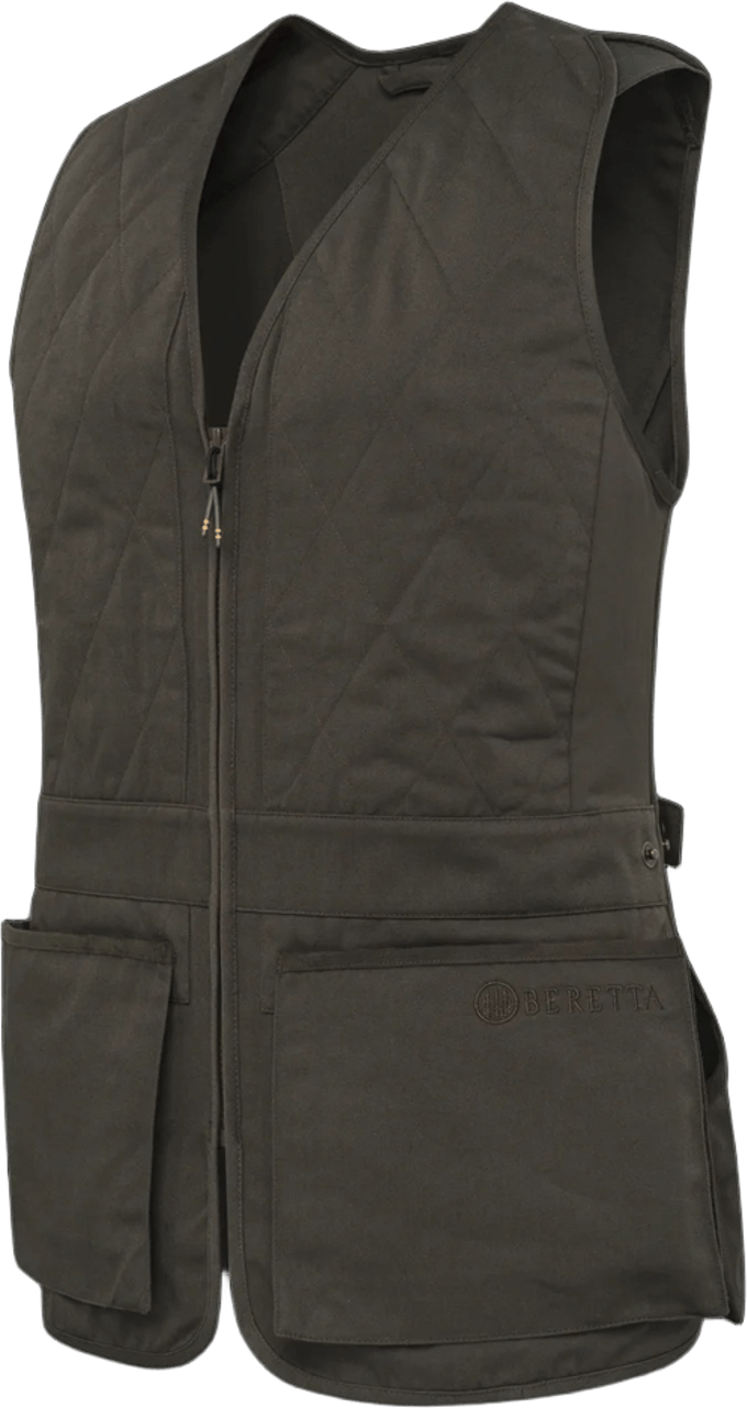 Beretta Sporting Vest EVO Womens Brown Bark