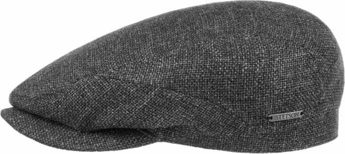 Stetson Driver Cap Virgin Wool Dark Grey